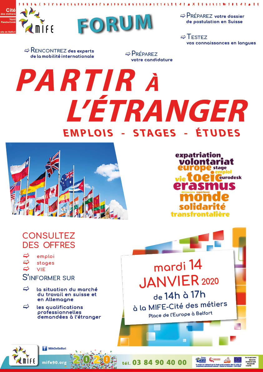 Forum 14 janvier 2020 Partir à l'tranger