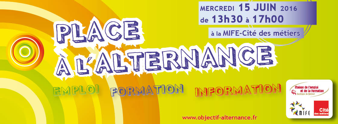 PLACE À L'ALTERNANCE