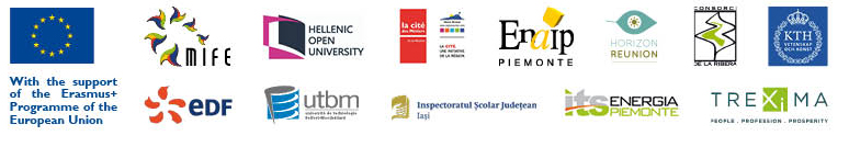 logo des partenaires du projet WATT ELSE Erasmus+